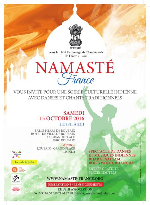 Namasté France – Festival de l’Inde en France